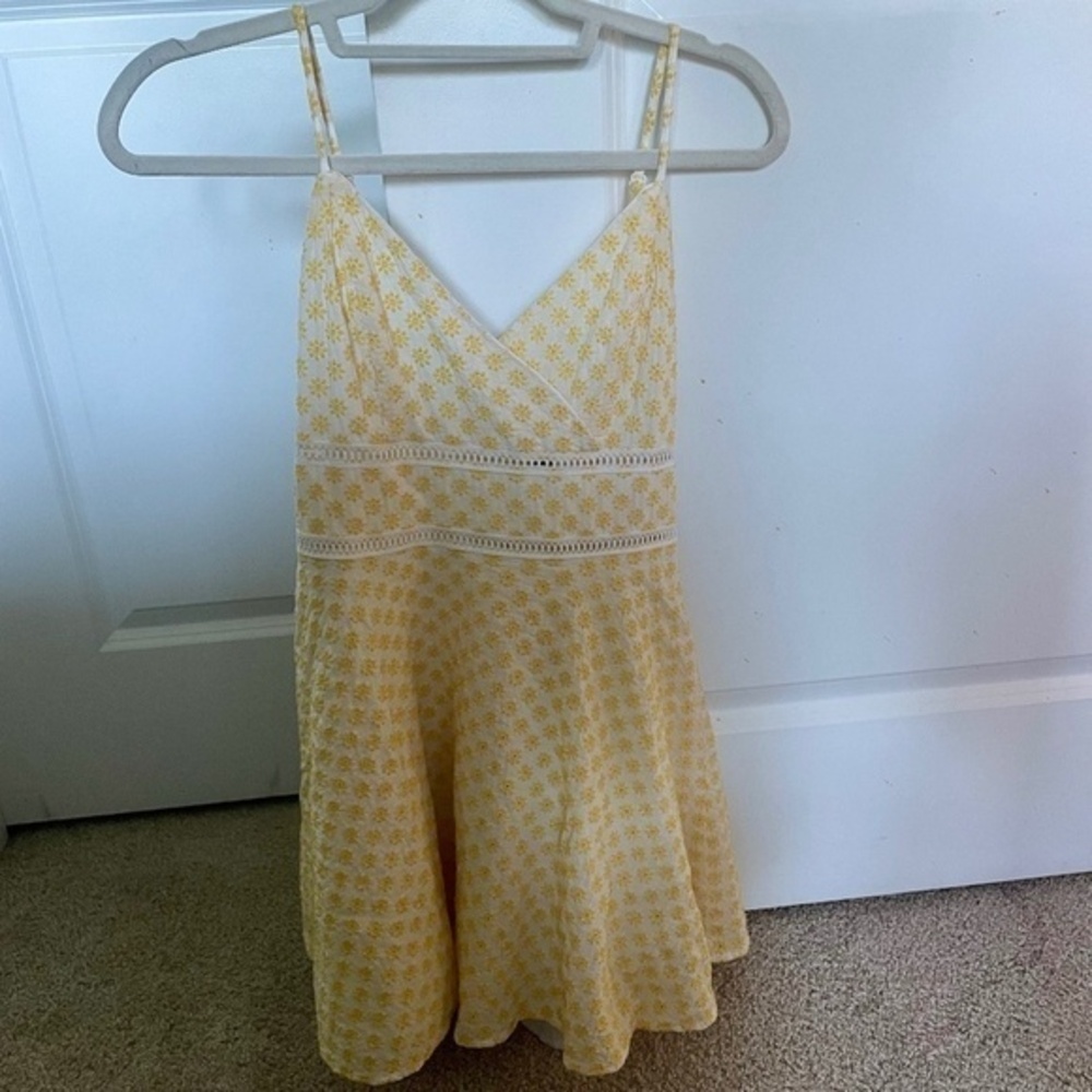 Trixxi yellow Summer Dress (Juniors - S)